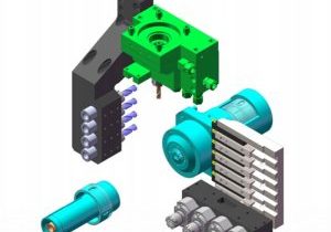 SA-125Горизонтальный швейцарский токарный станок с ЧПУ для продольной резки